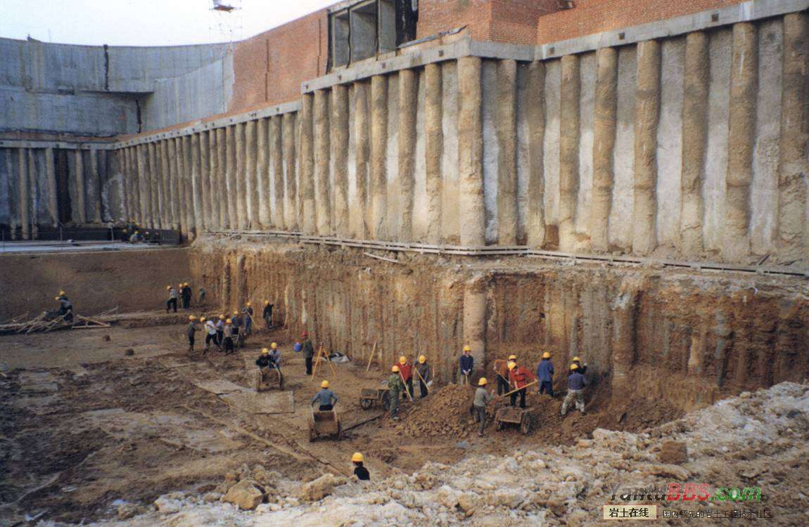 深层搅拌水泥土墙|基础工程『桩基、浅基』 - 中国领先的岩土
