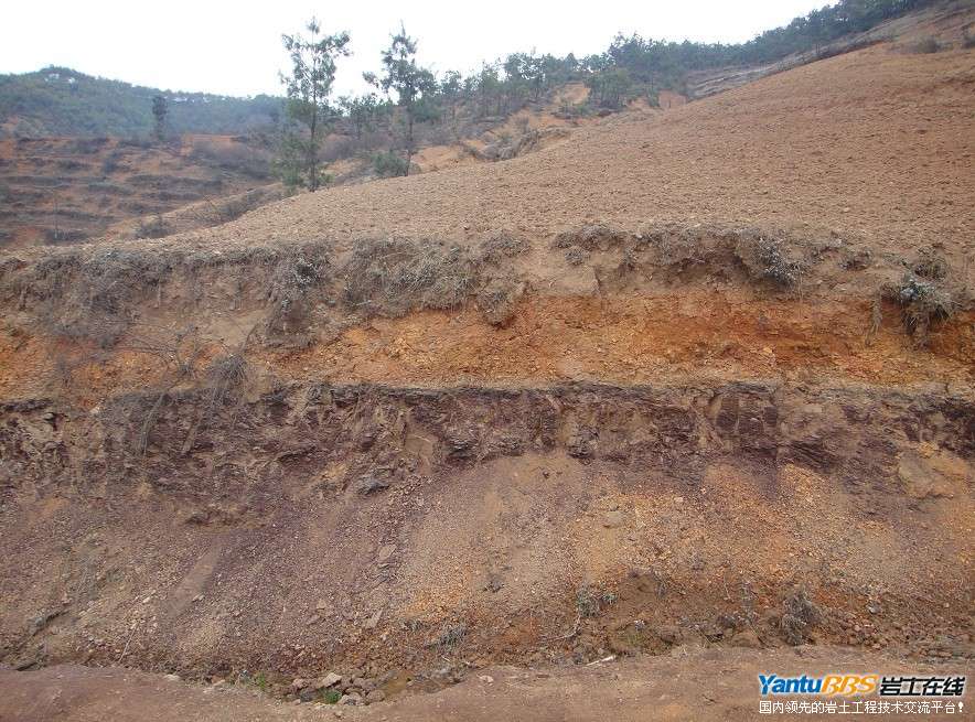 請教高手峨眉山玄武岩及角礫凝灰岩地區的風化殼問題